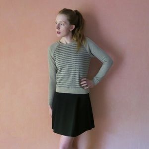 Bella Lux Heather Graphic Crewneck Sweatshirt